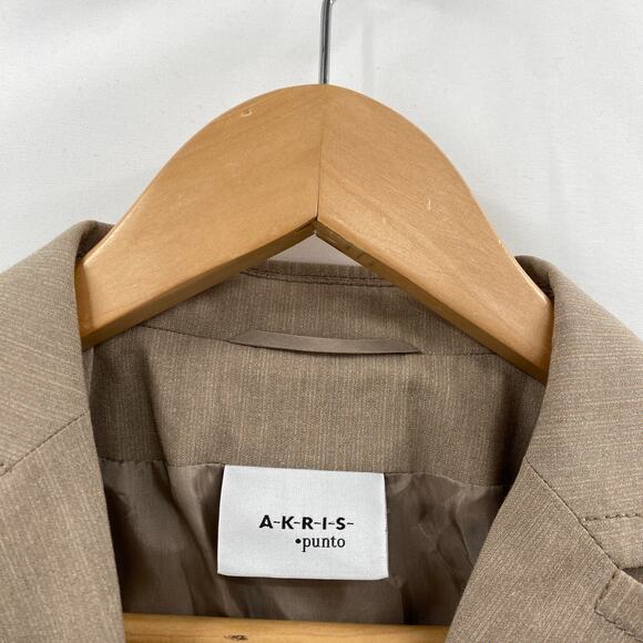 AKRIS punto tan casual blazer - Picture 2 of 7